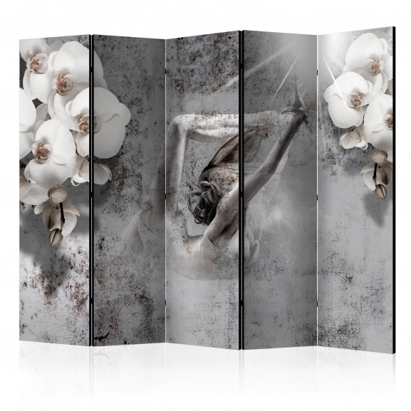 Paravan Arrangement With Orchid Ii [Room Dividers] 225 cm x 172 cm