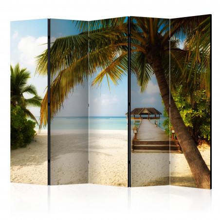 Paravan Paradise Beach Ii [Room Dividers] 225 cm x 172 cm-01