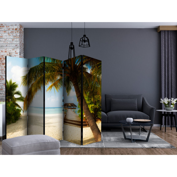 Paravan Paradise Beach Ii [Room Dividers] 225 cm x 172 cm Artgeist imagine antiquemob.ro