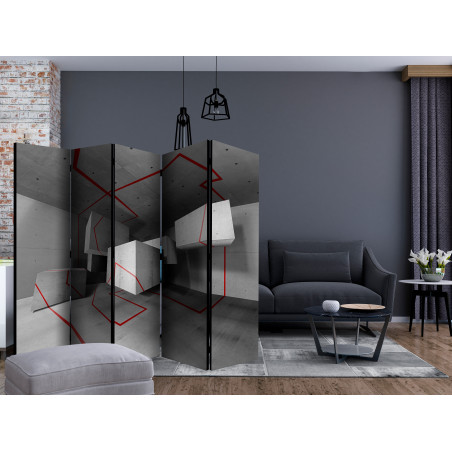 Paravan Red Trail Ii [Room Dividers] 225 cm x 172 cm-01