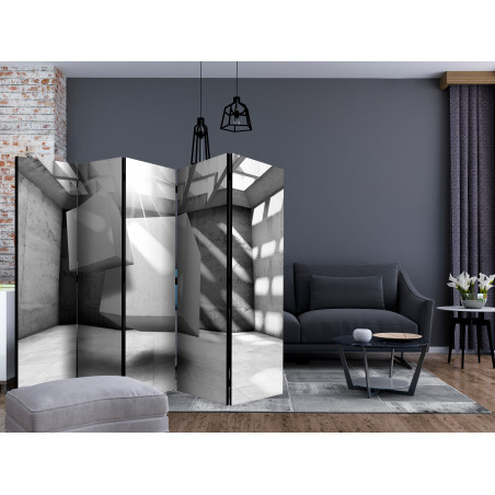 Paravan Dancing Squares Ii [Room Dividers] 225 cm x 172 cm-01