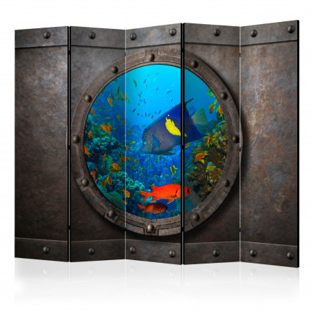 Paravan Submarine Window Ii [Room Dividers] 225 cm x 172 cm-01