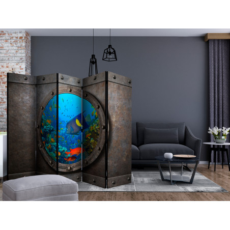 Paravan Submarine Window Ii [Room Dividers] 225 cm x 172 cm-01
