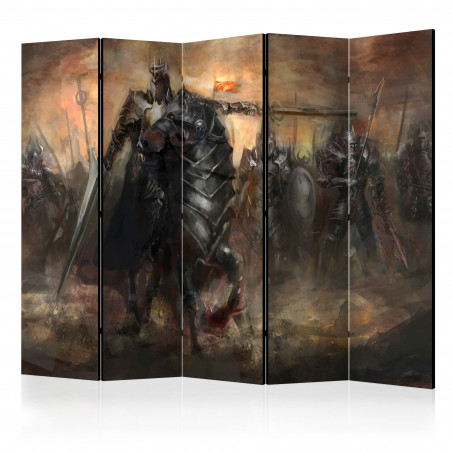 Paravan Dragon Castle Ii [Room Dividers] 225 cm x 172 cm-01