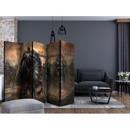 Paravan Dragon Castle Ii [Room Dividers] 225 cm x 172 cm-01