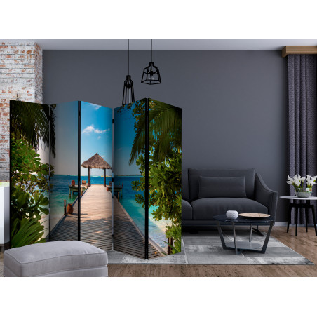 Paravan Hawaiian Dream Ii [Room Dividers] 225 cm x 172 cm-01