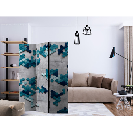 Paravan Sea Puzzle [Room Dividers] 135 cm x 172 cm-01