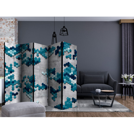 Paravan Sea Puzzle Ii [Room Dividers] 225 cm x 172 cm-01