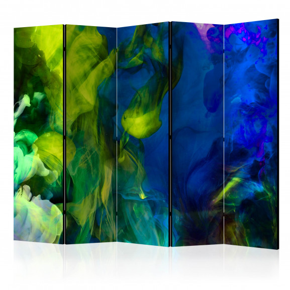 Paravan Colored Flames Ii Ii [Room Dividers] 225 cm x 172 cm