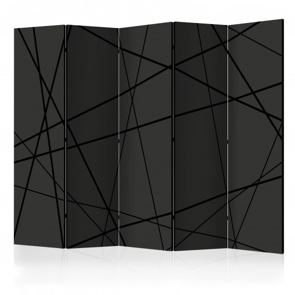 Paravan Dark Intersection Ii [Room Dividers] 225 cm x 172 cm