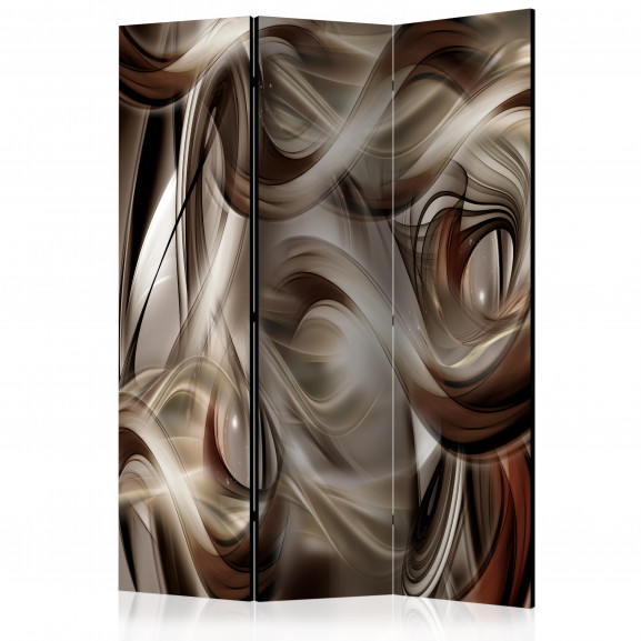 Paravan Brown Revelry [Room Dividers] 135 cm x 172 cm