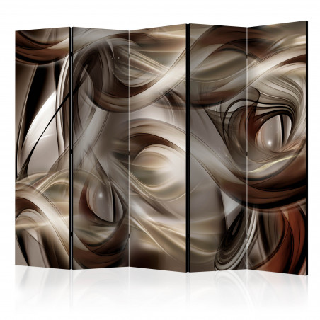 Paravan Brown Revelry Ii [Room Dividers] 225 cm x 172 cm-01