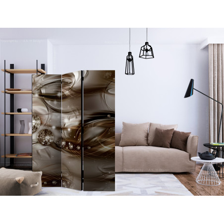 Paravan Grey River [Room Dividers] 135 cm x 172 cm-01