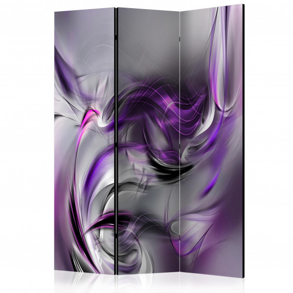 Paravan Purple Swirls Ii [Room Dividers] 135 cm x 172 cm