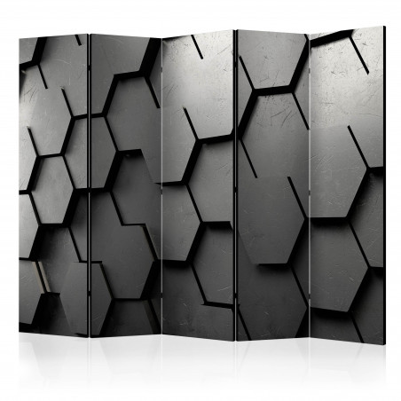 Paravan Black Gate Ii [Room Dividers] 225 cm x 172 cm-01