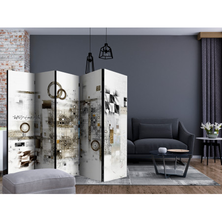 Paravan Artistic Riddle Ii [Room Dividers] 225 cm x 172 cm-01