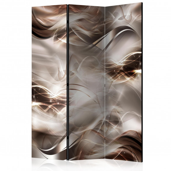 Paravan Umber Waves [Room Dividers] 135 cm x 172 cm