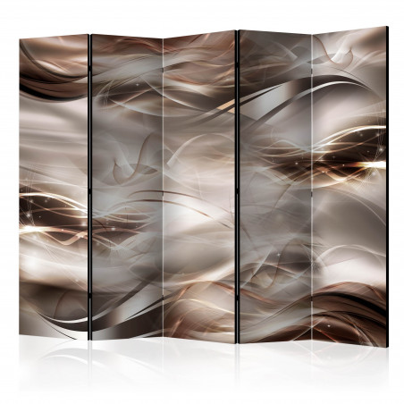 Paravan Umber Waves Ii [Room Dividers] 225 cm x 172 cm-01