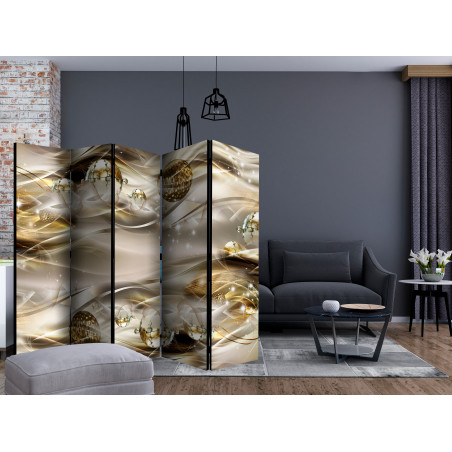 Paravan Golden Nebula Ii [Room Dividers] 225 cm x 172 cm-01