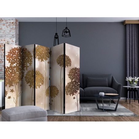 Paravan Golden Garden Ii [Room Dividers] 225 cm x 172 cm-01