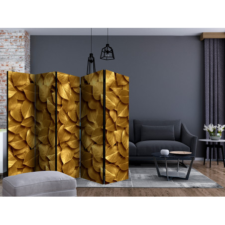Paravan Golden Leaves Ii [Room Dividers] 225 cm x 172 cm-01