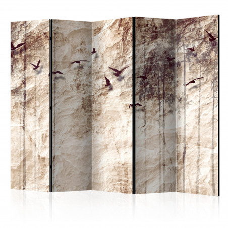 Paravan Paper Nature Ii [Room Dividers] 225 cm x 172 cm-01