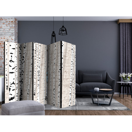 Paravan Birchen Grove Ii [Room Dividers] 225 cm x 172 cm-01