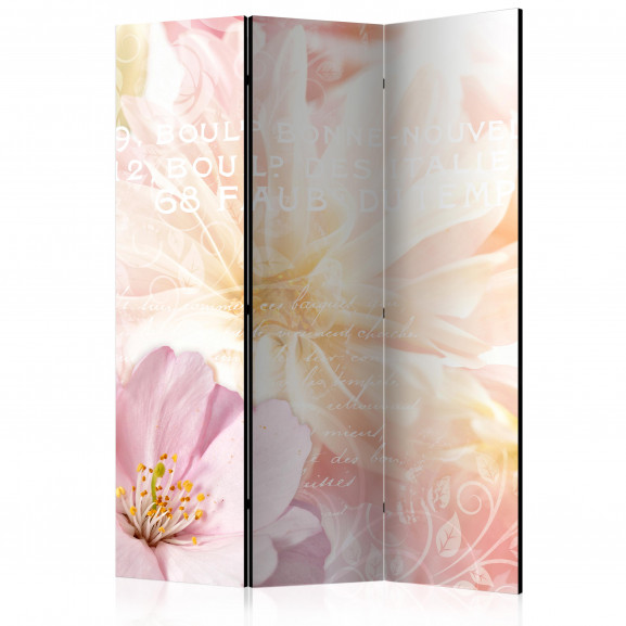 Paravan Romantic Message [Room Dividers] 135 cm x 172 cm