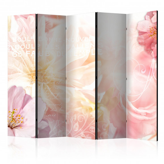 Paravan Romantic Message Ii [Room Dividers] 225 cm x 172 cm