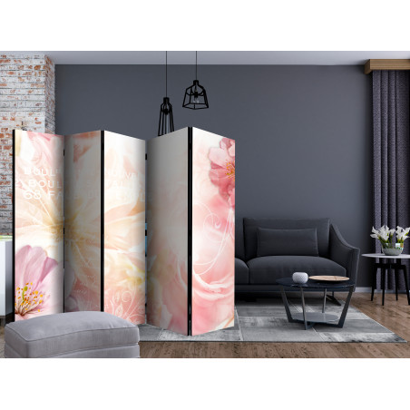 Paravan Romantic Message Ii [Room Dividers] 225 cm x 172 cm-01