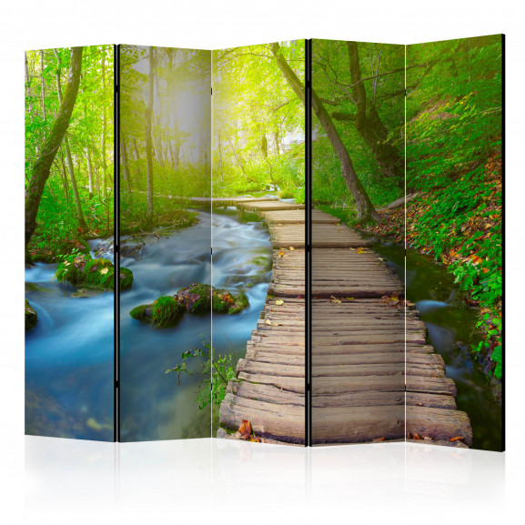 Paravan Green Forest Ii [Room Dividers] 225 cm x 172 cm