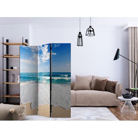 Paravan Photo Wallpaper – By The Sea [Room Dividers] 135 cm x 172 cm-01