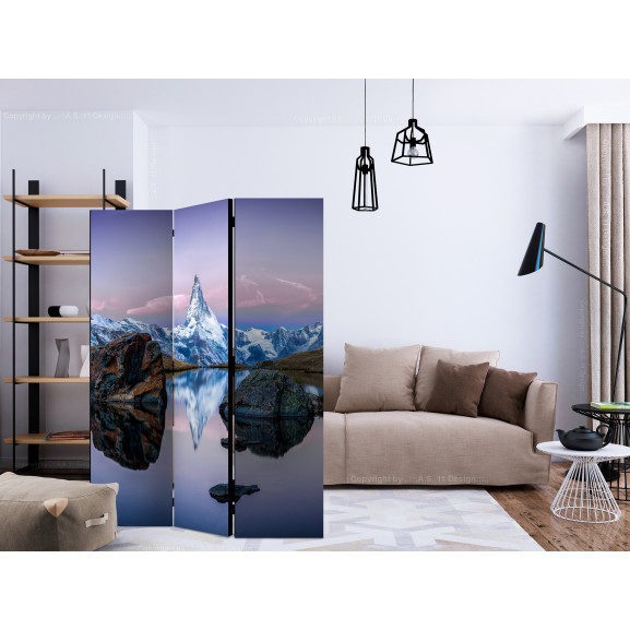 Paravan lonely mountain [room dividers] 135 cm x 172 cm