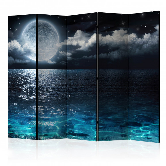 Paravan Blue Lagoon Ii [Room Dividers] 225 cm x 172 cm