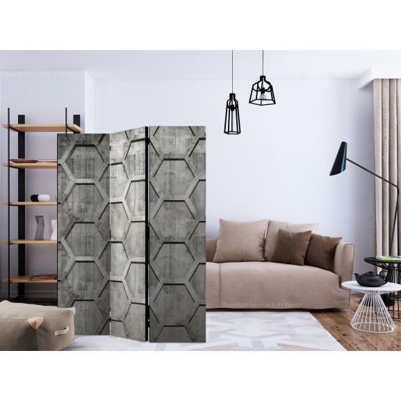 Paravan platinum cubes [room dividers] 135 cm x 172 cm