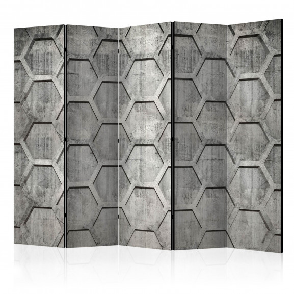 Paravan Platinum Cubes Ii [Room Dividers] 225 cm x 172 cm