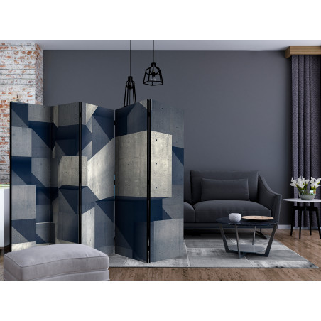 Paravan Concrete City Ii [Room Dividers] 225 cm x 172 cm-01