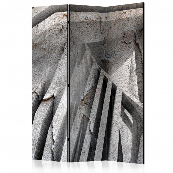 Paravan Beton 3D [Room Dividers] 135 cm x 172 cm