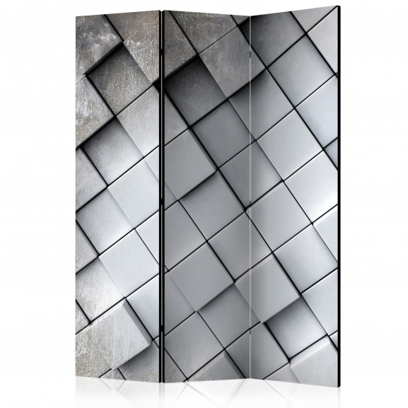 Paravan Gray Background 3D [Room Dividers] 135 cm x 172 cm