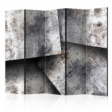 Paravan Concrete Cards Ii [Room Dividers] 225 cm x 172 cm-01