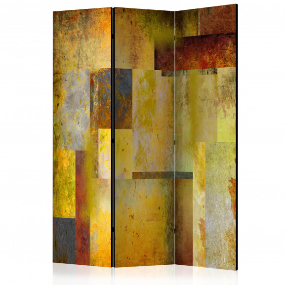 Paravan Orange Hue Of Art Expression [Room Dividers] 135 cm x 172 cm