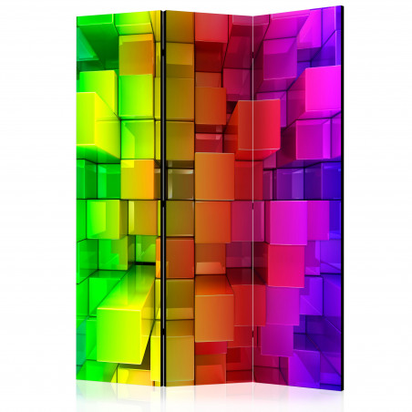 Paravan Colour Jigsaw [Room Dividers] 135 cm x 172 cm-01