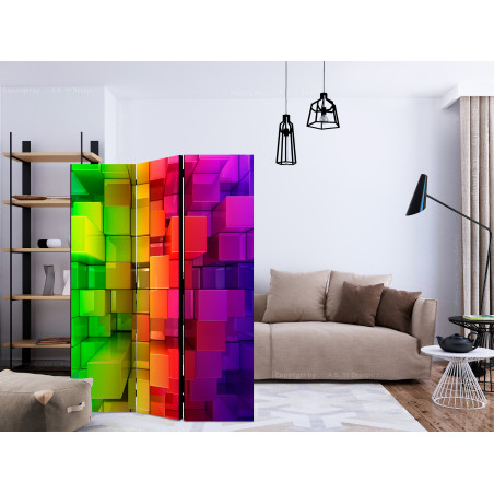 Paravan Colour Jigsaw [Room Dividers] 135 cm x 172 cm-01