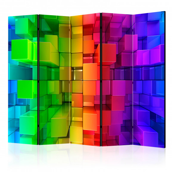 Paravan Colour Jigsaw Ii [Room Dividers] 225 cm x 172 cm