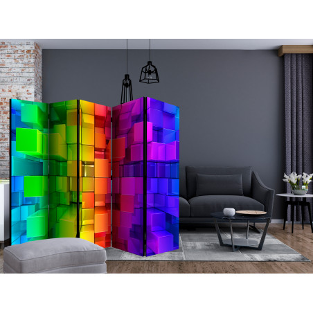 Paravan Colour Jigsaw Ii [Room Dividers] 225 cm x 172 cm-01