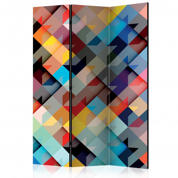 Paravan Colour Patchwork [Room Dividers] 135 cm x 172 cm
