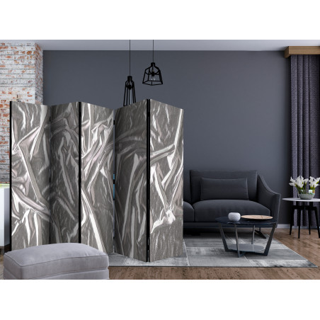 Paravan Noble Silver Ii [Room Dividers] 225 cm x 172 cm-01