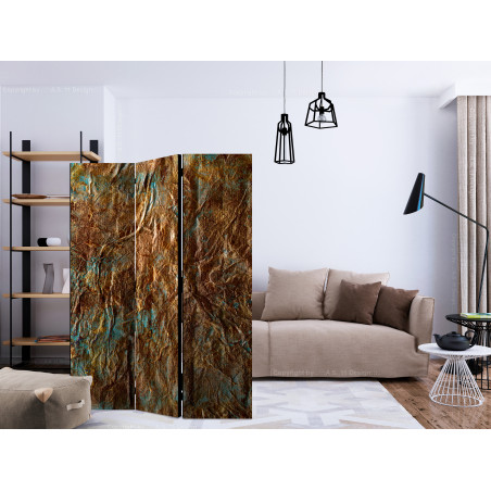 Paravan Gold Of Atlantis [Room Dividers] 135 cm x 172 cm-01