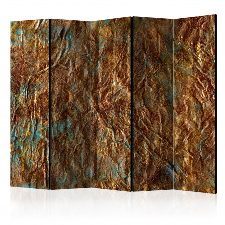 Paravan Gold Of Atlantis Ii [Room Dividers] 225 cm x 172 cm-01