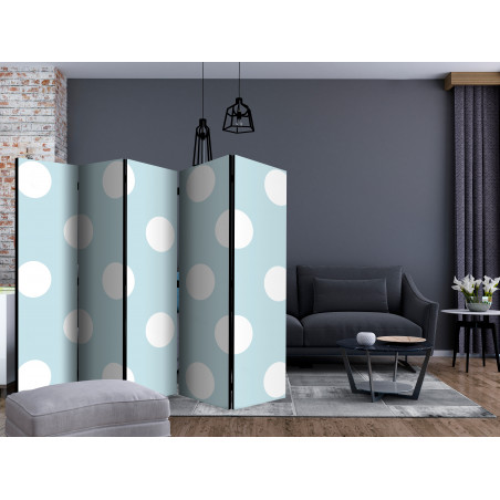 Paravan Blue Sweetness Ii [Room Dividers] 225 cm x 172 cm-01